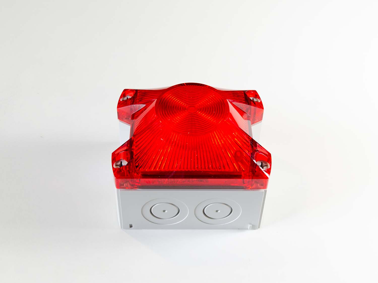 Baliza De Señalización Industrial LED Blanco / Rojo 12-48 VDC